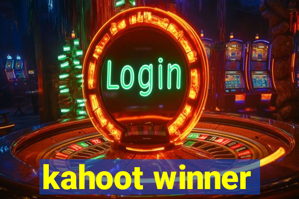 kahoot winner